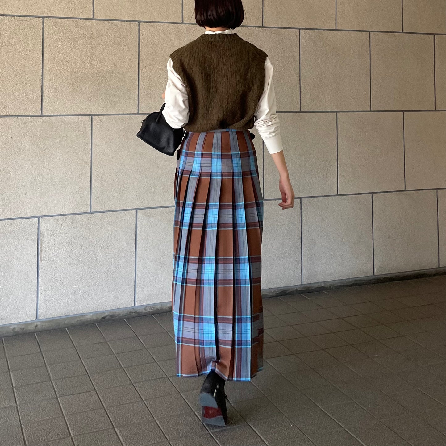 【10/31(金)21時〜プレオーダー開始】O'neil of Dublin キルトスカート ダブルベルト ウッデンボーレイ