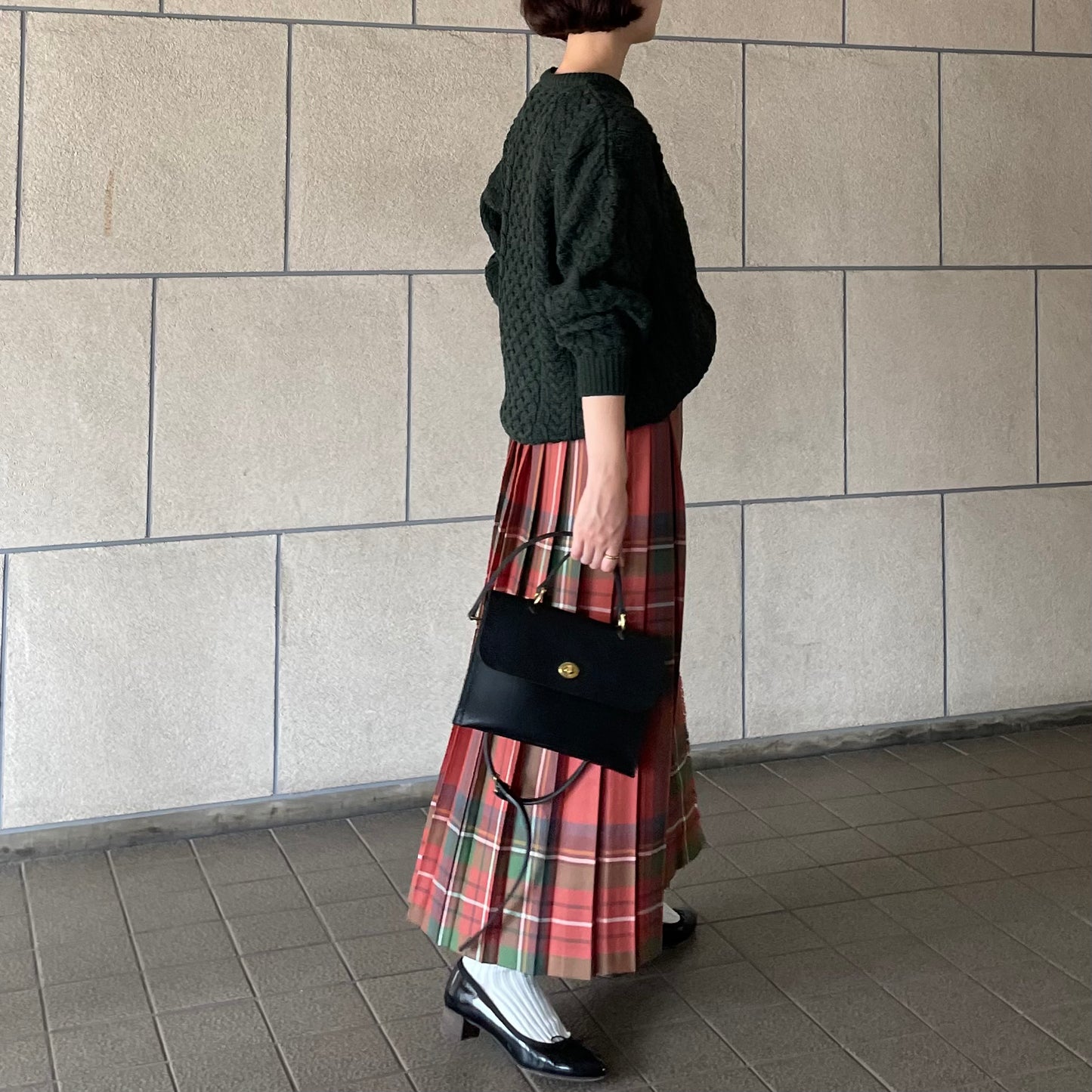 【10/31(金)21時〜プレオーダー開始】O'neil of Dublin キルトスカート ダブルベルト アンティークロイヤルスチュワート【別注】