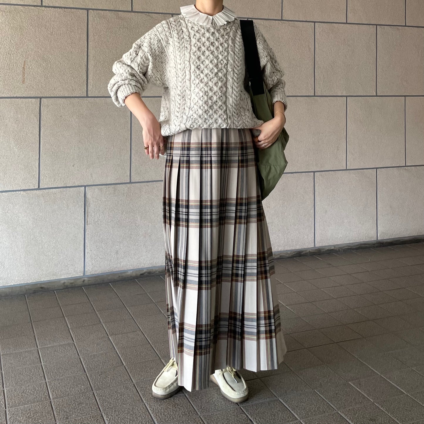 【10/24(金)21:00~プレオーダー】O'neil of Dublin オールプリーツマキシ ラハーダン