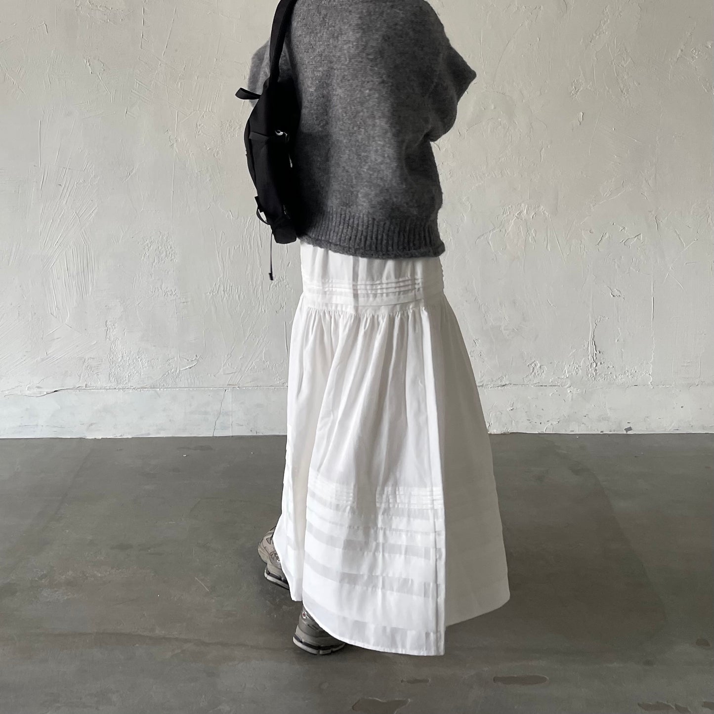 【10/17(金)21:00〜販売開始】lalagom コットンタックスカート