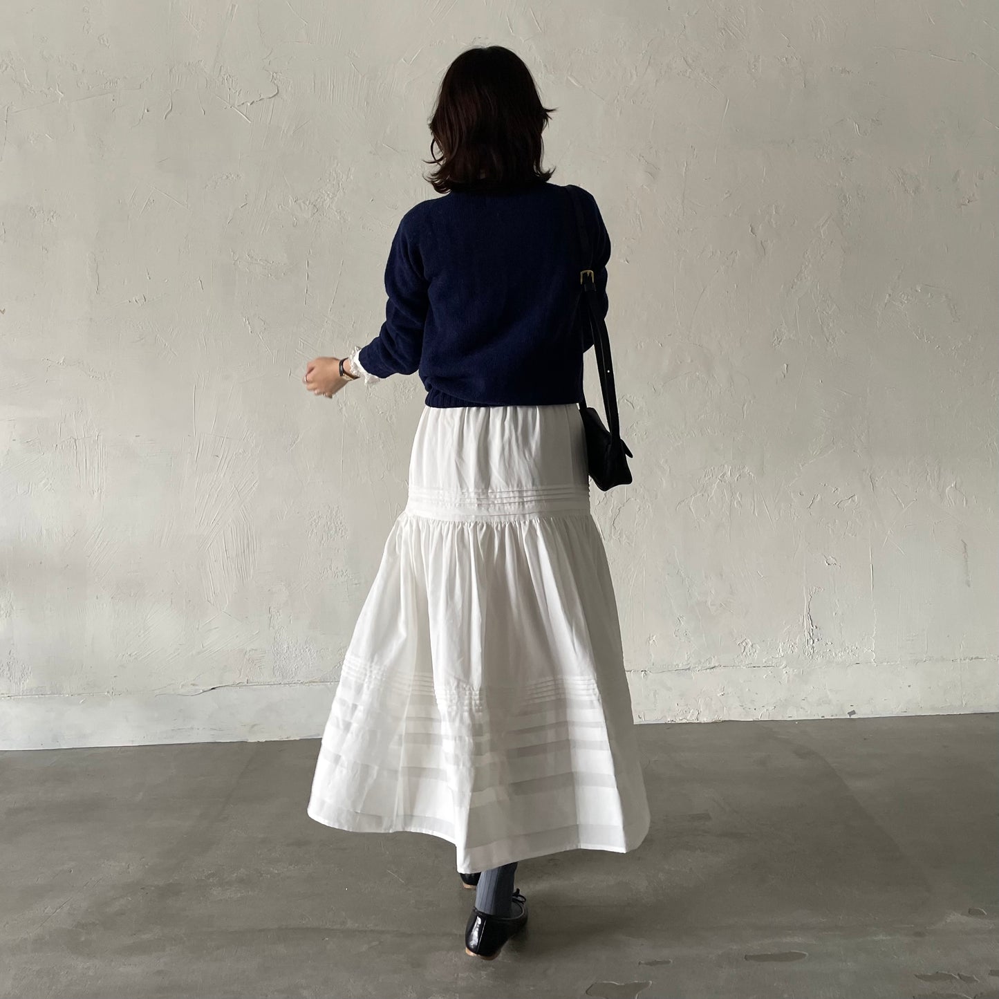 【10/17(金)21:00〜販売開始】lalagom コットンタックスカート