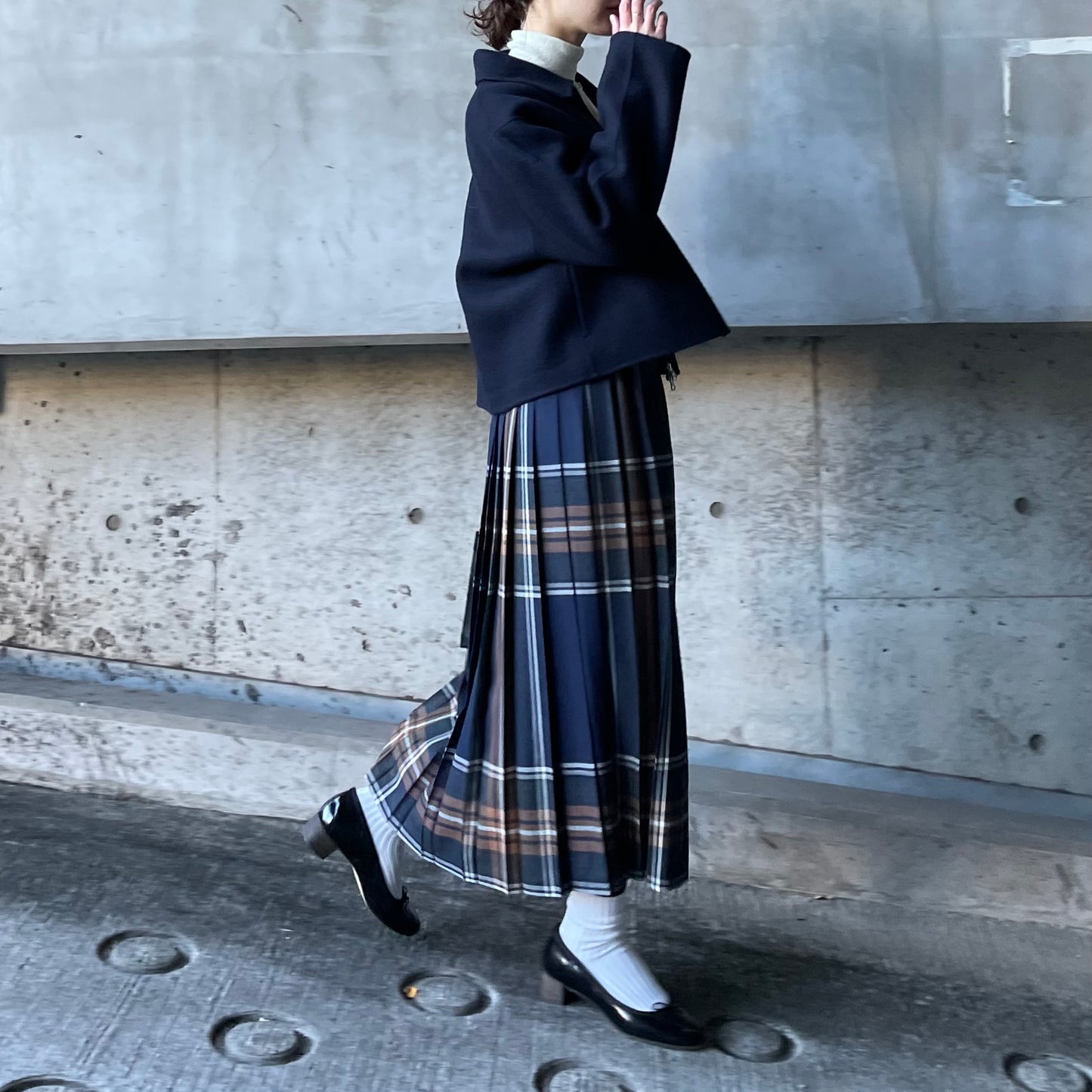 【10/24(金)21:00~プレオーダー】O'neil of Dublin イージーキルトラップスカート バロウ 【別注】