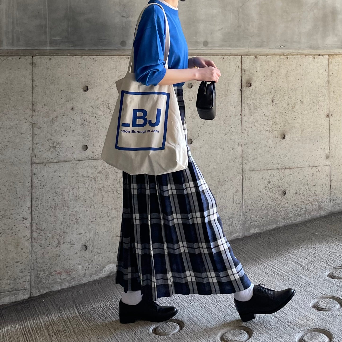 O'neil of Dublin リネンキルトスカート レカフレア ワイドダブルベルト
