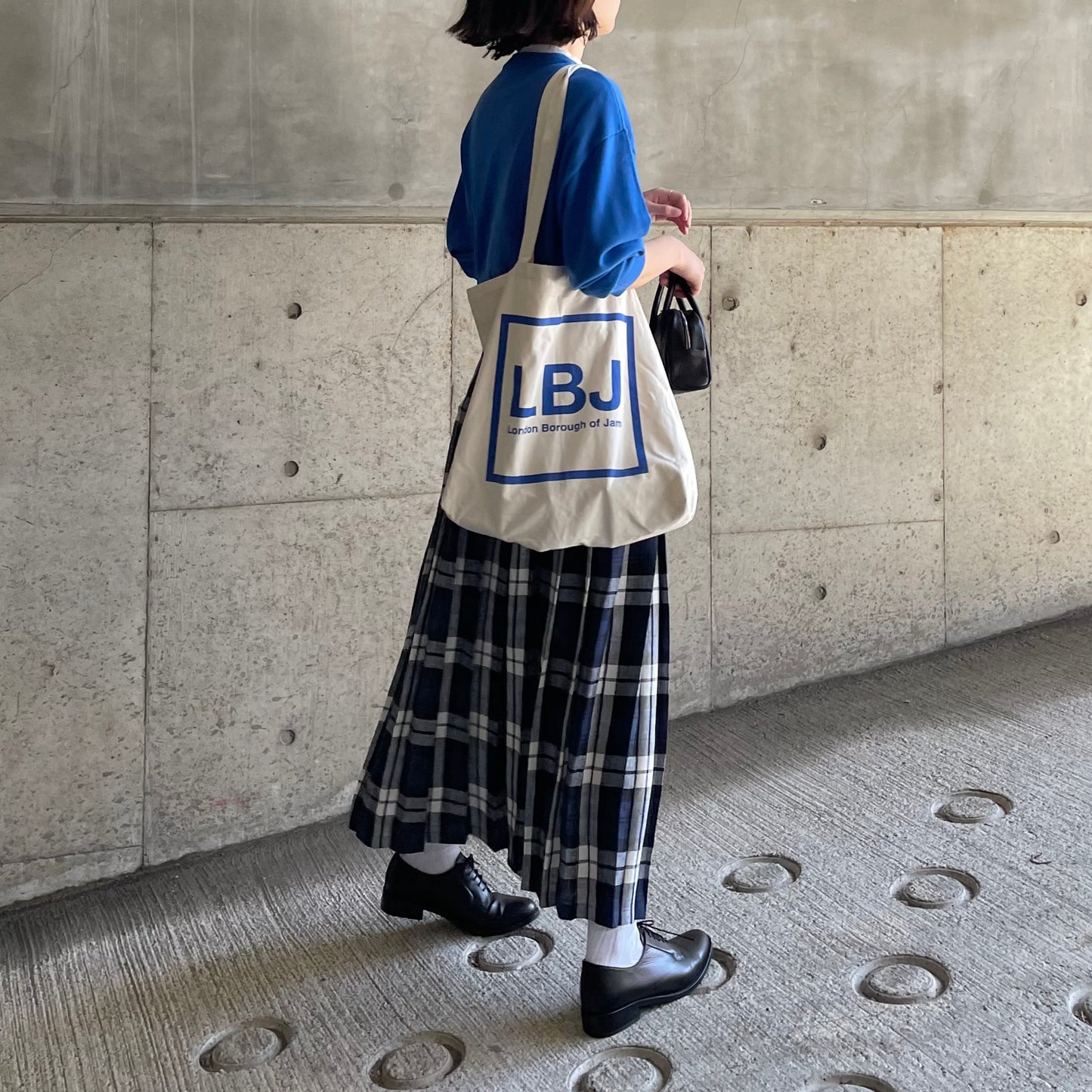 O'neil of Dublin リネンキルトスカート レカフレア ワイドダブルベルト