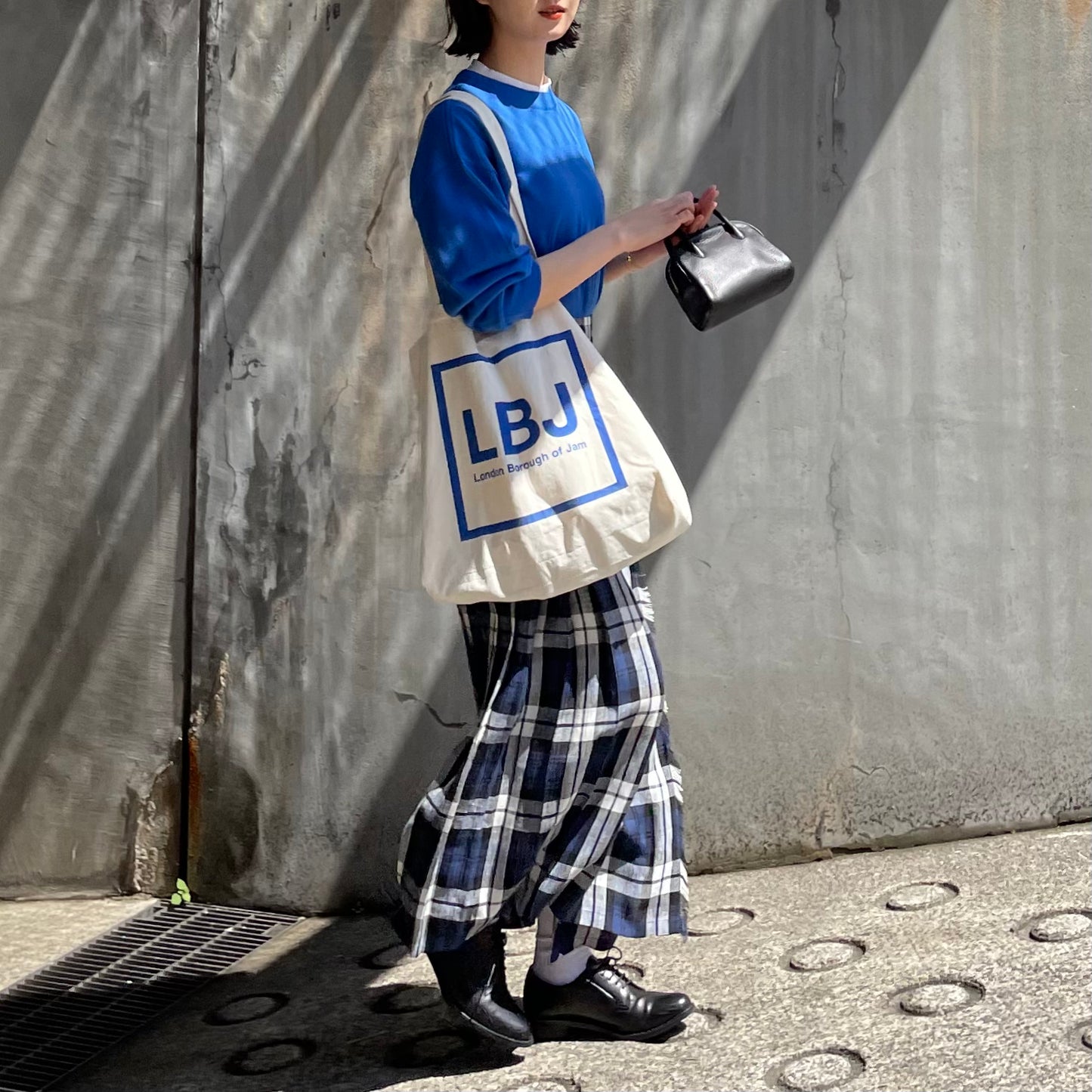 O'neil of Dublin リネンキルトスカート レカフレア ワイドダブルベルト