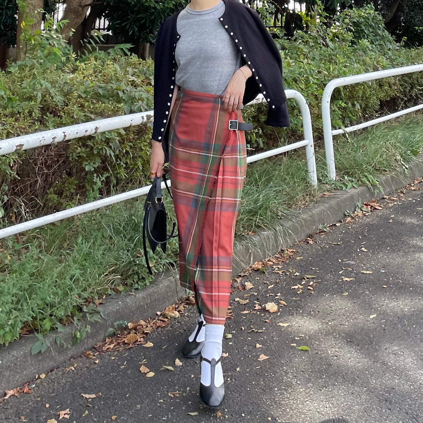 【10/31(金)21時〜プレオーダー開始】O'neil of Dublin キルトスカート ダブルベルト アンティークロイヤルスチュワート【別注】