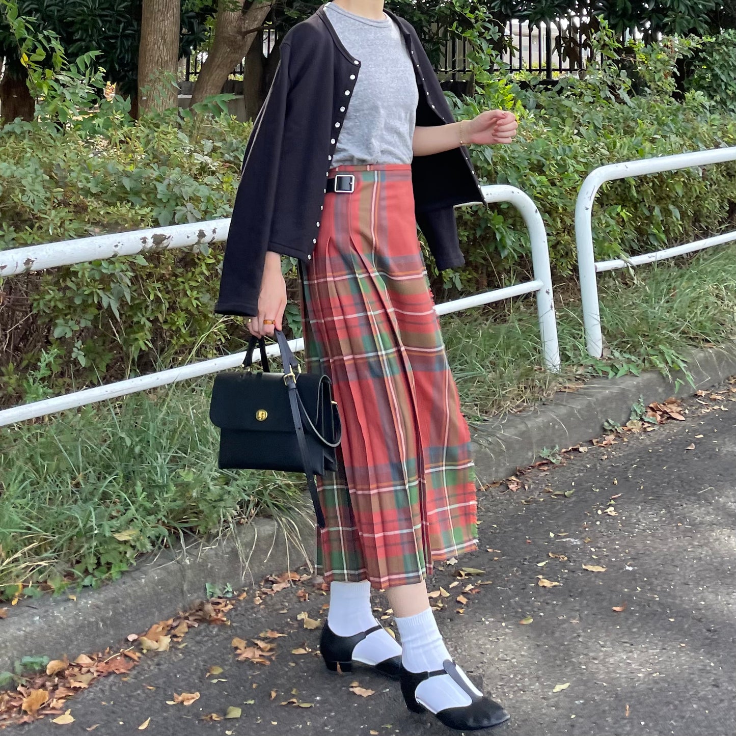 【10/31(金)21時〜プレオーダー開始】O'neil of Dublin キルトスカート ダブルベルト アンティークロイヤルスチュワート【別注】