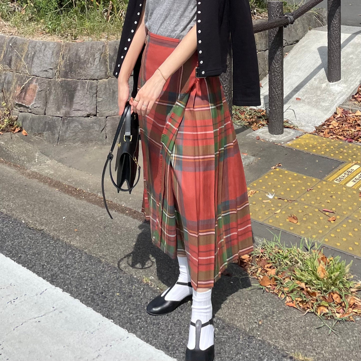 【10/31(金)21時〜プレオーダー開始】O'neil of Dublin キルトスカート ダブルベルト アンティークロイヤルスチュワート【別注】