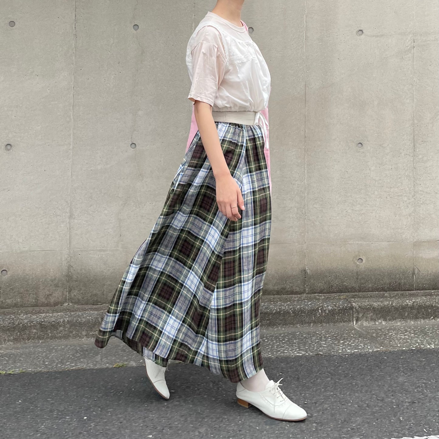 O'neil of Dublin リネンスイングスカート ノックナカッシャ