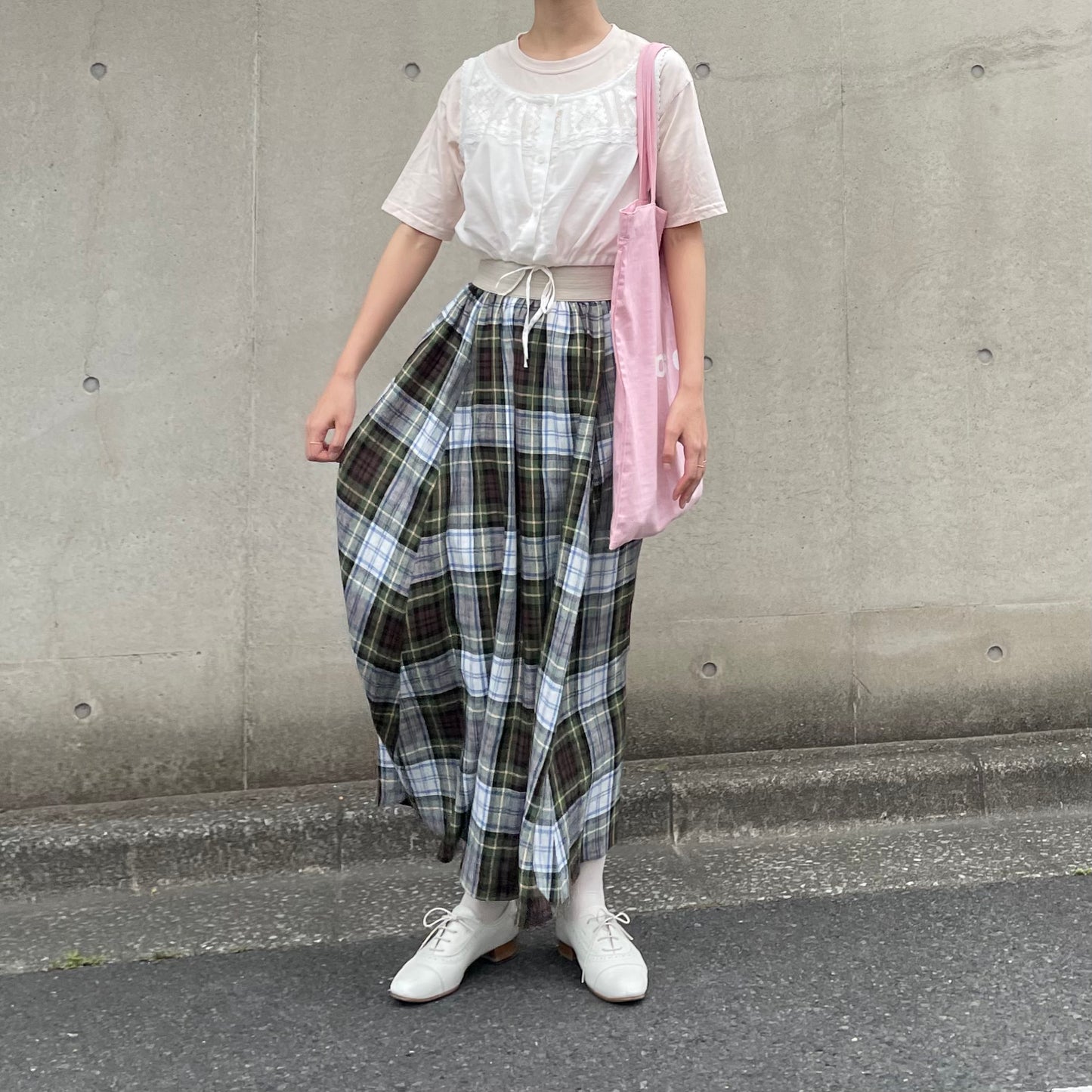 O'neil of Dublin リネンスイングスカート ノックナカッシャ