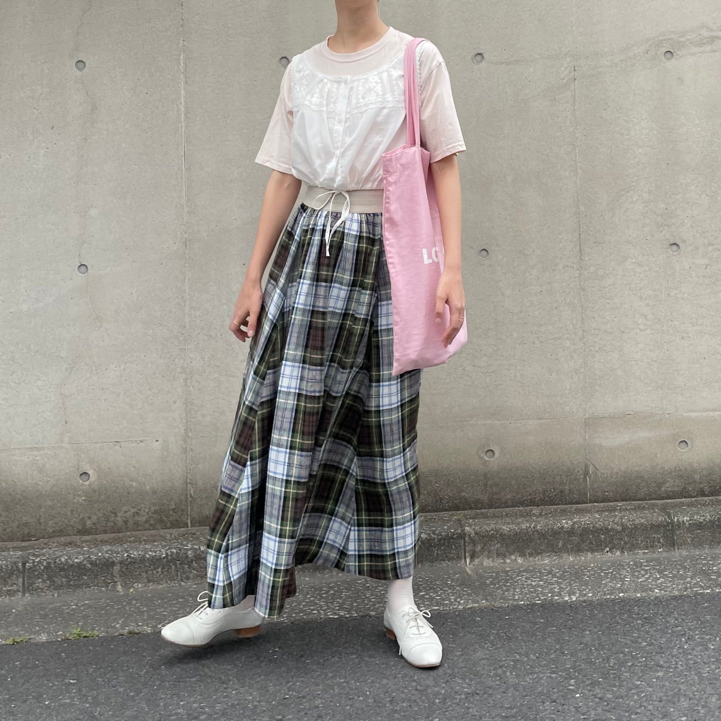 O'neil of Dublin リネンスイングスカート ノックナカッシャ