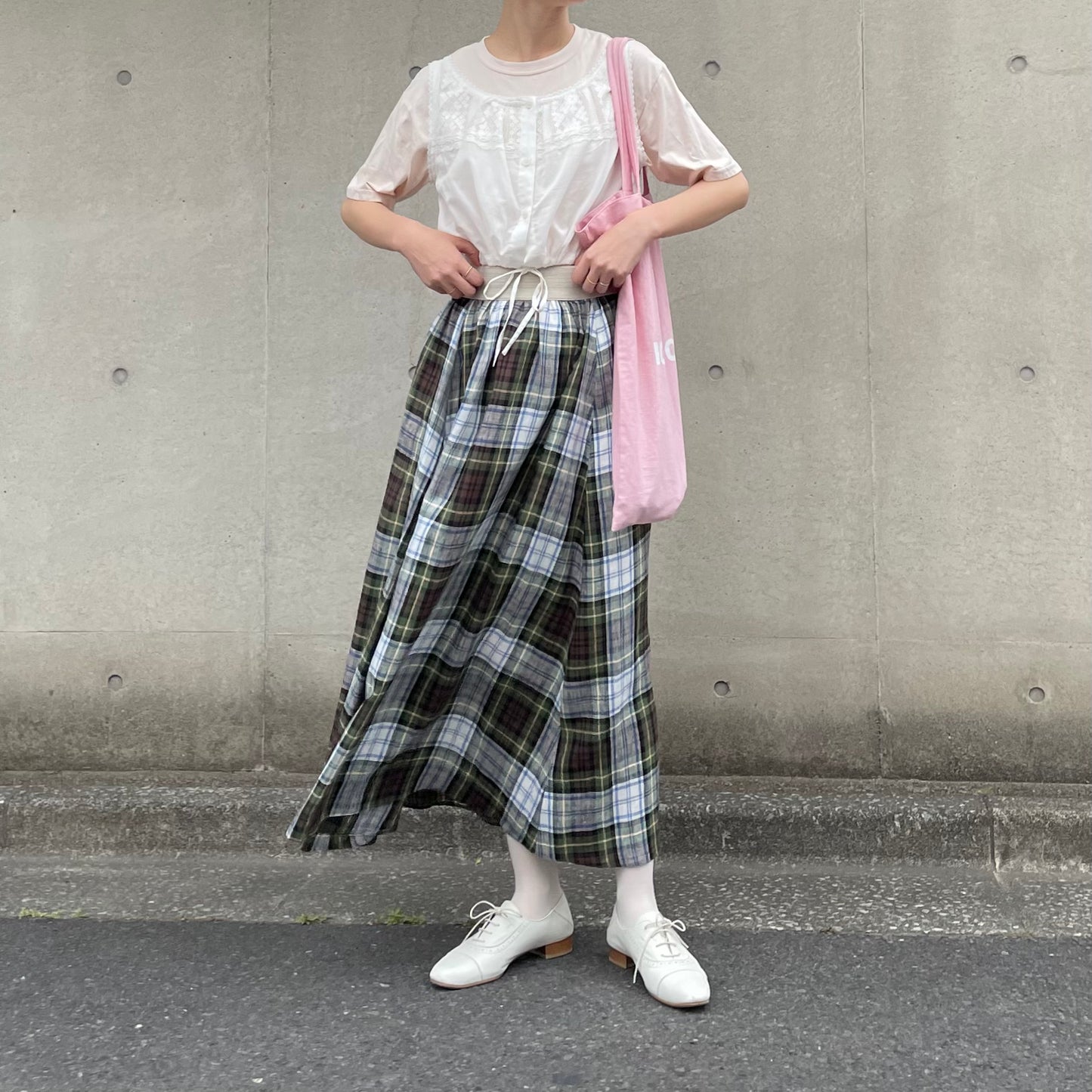O'neil of Dublin リネンスイングスカート ノックナカッシャ