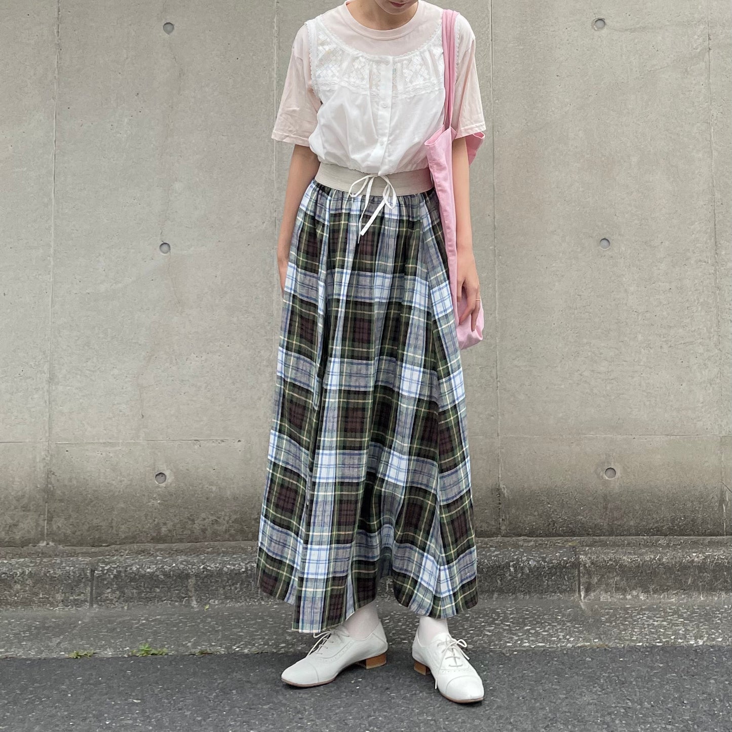 O'neil of Dublin リネンスイングスカート ノックナカッシャ