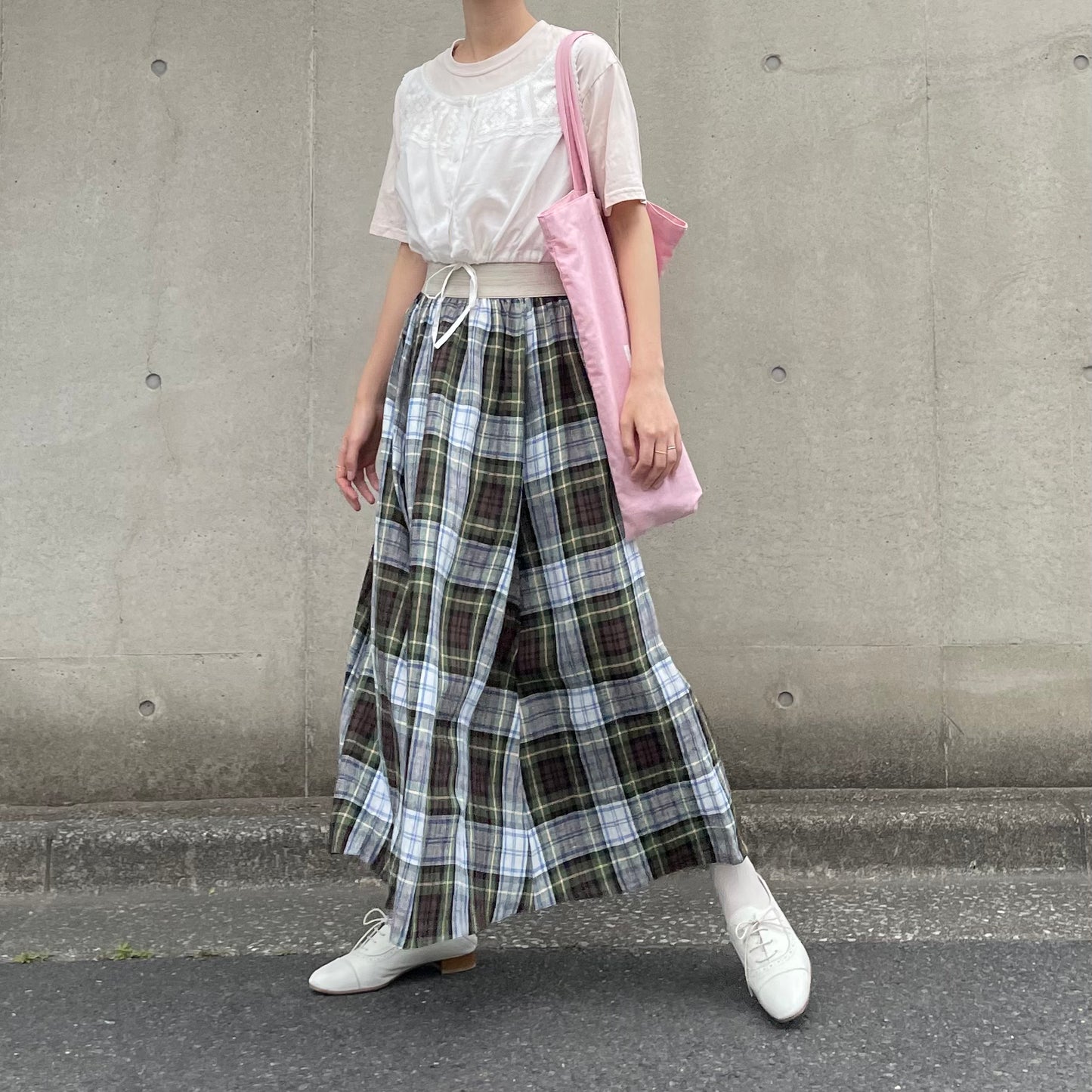 O'neil of Dublin リネンスイングスカート ノックナカッシャ