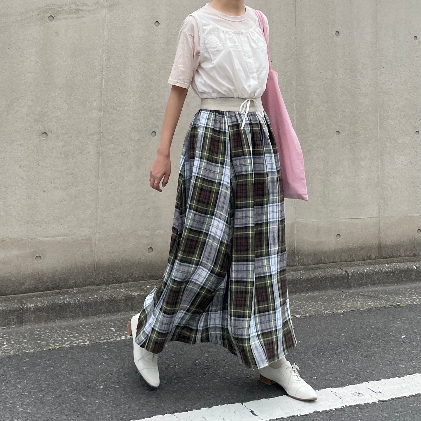 O'neil of Dublin リネンスイングスカート ノックナカッシャ