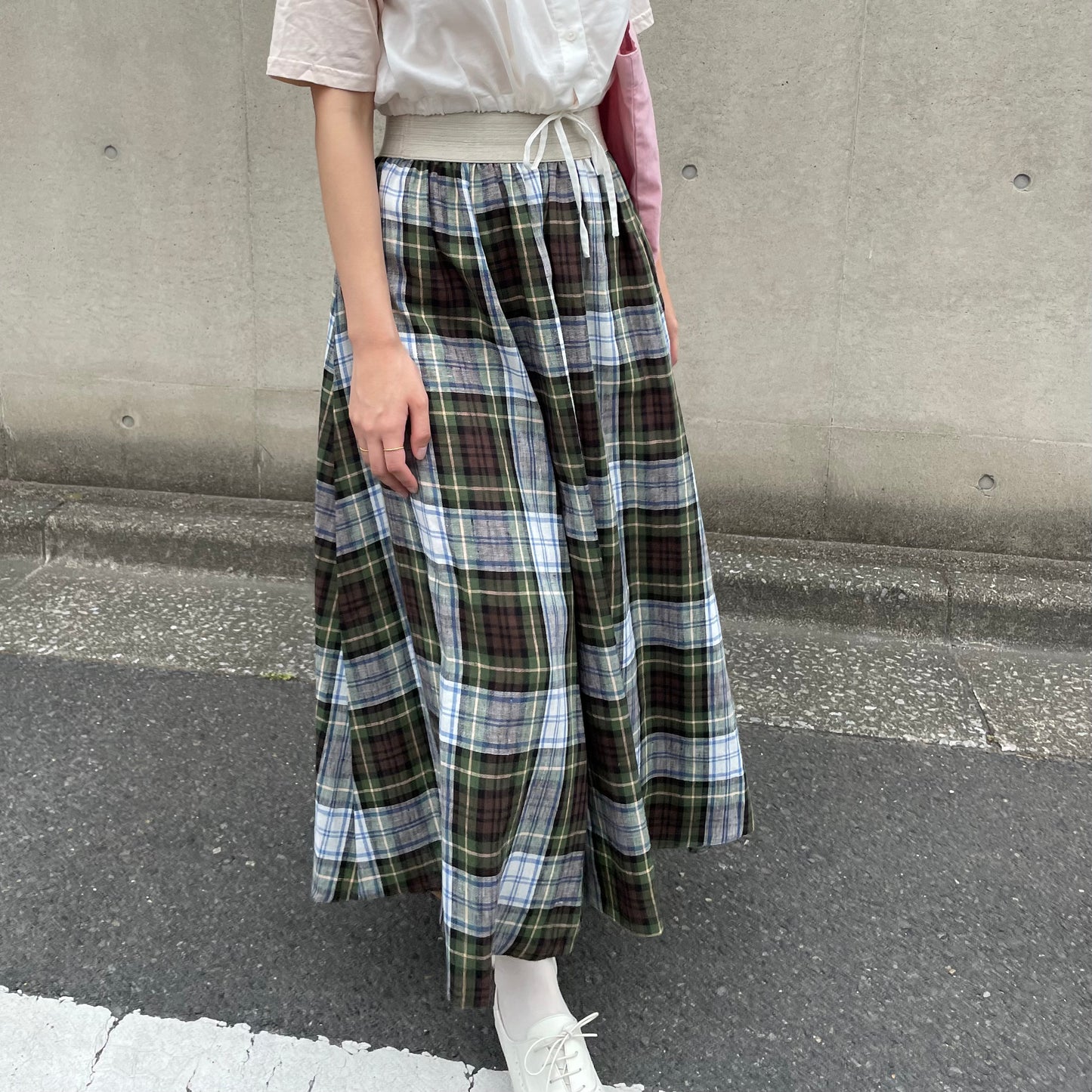 O'neil of Dublin リネンスイングスカート ノックナカッシャ