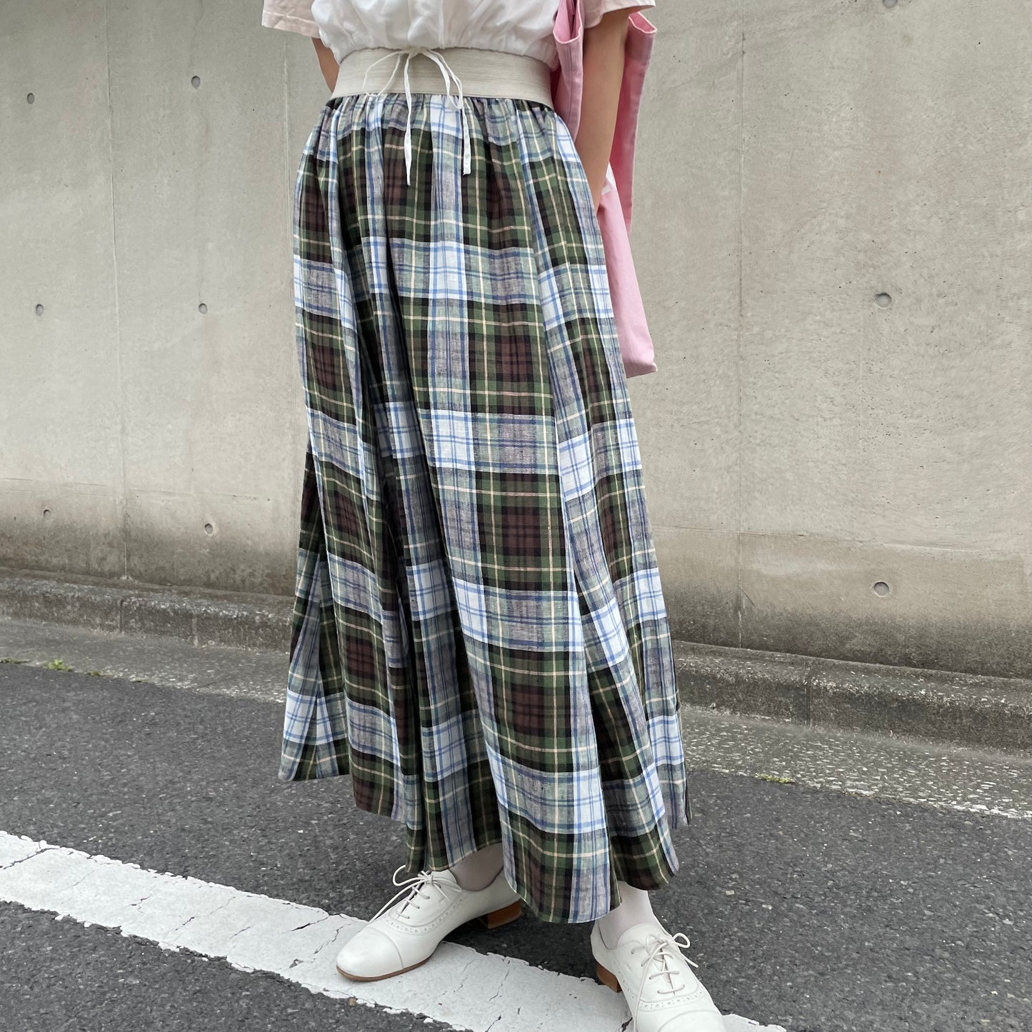 O'neil of Dublin リネンスイングスカート ノックナカッシャ