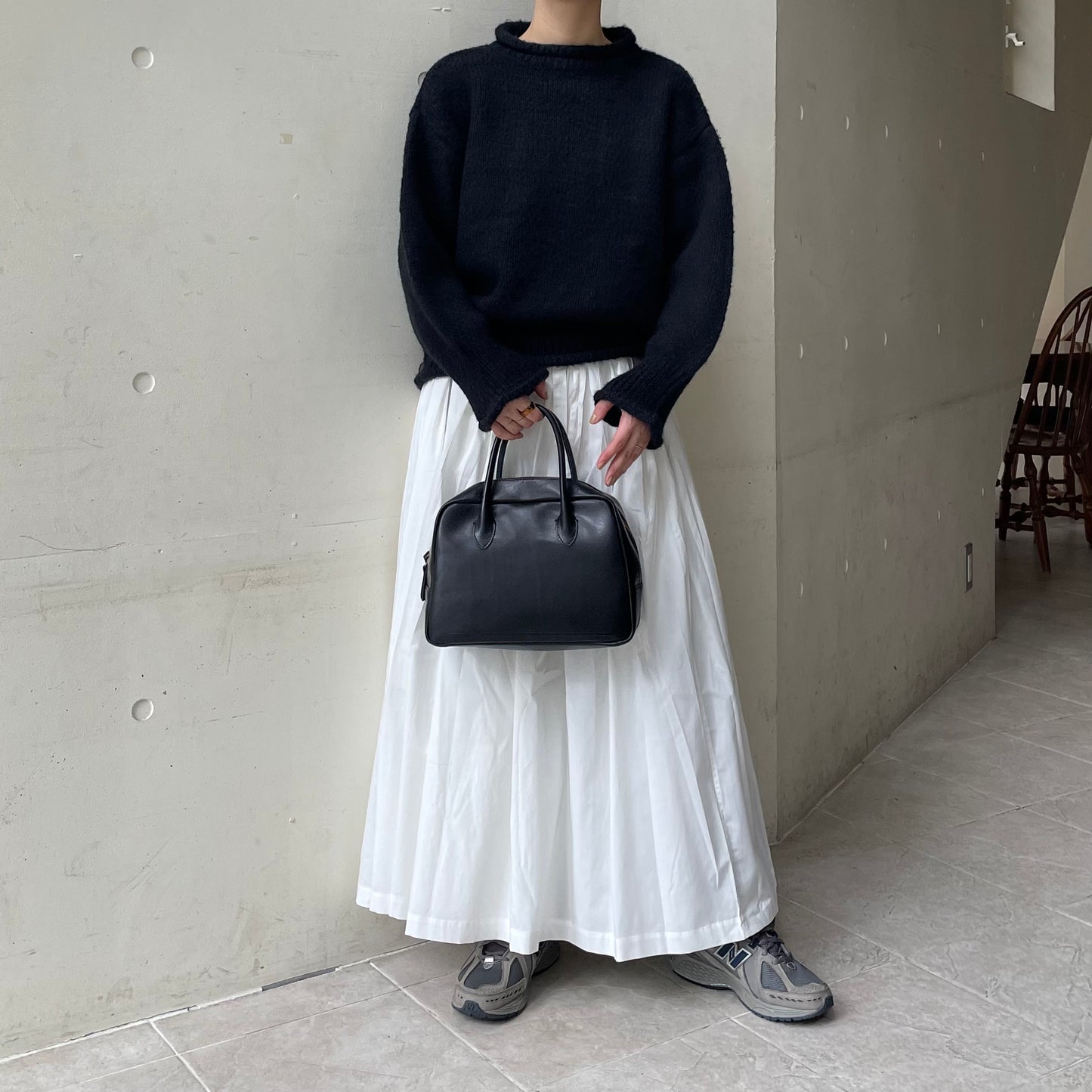 【10/17(金)21:00〜販売開始】lalagom ロールネックニット