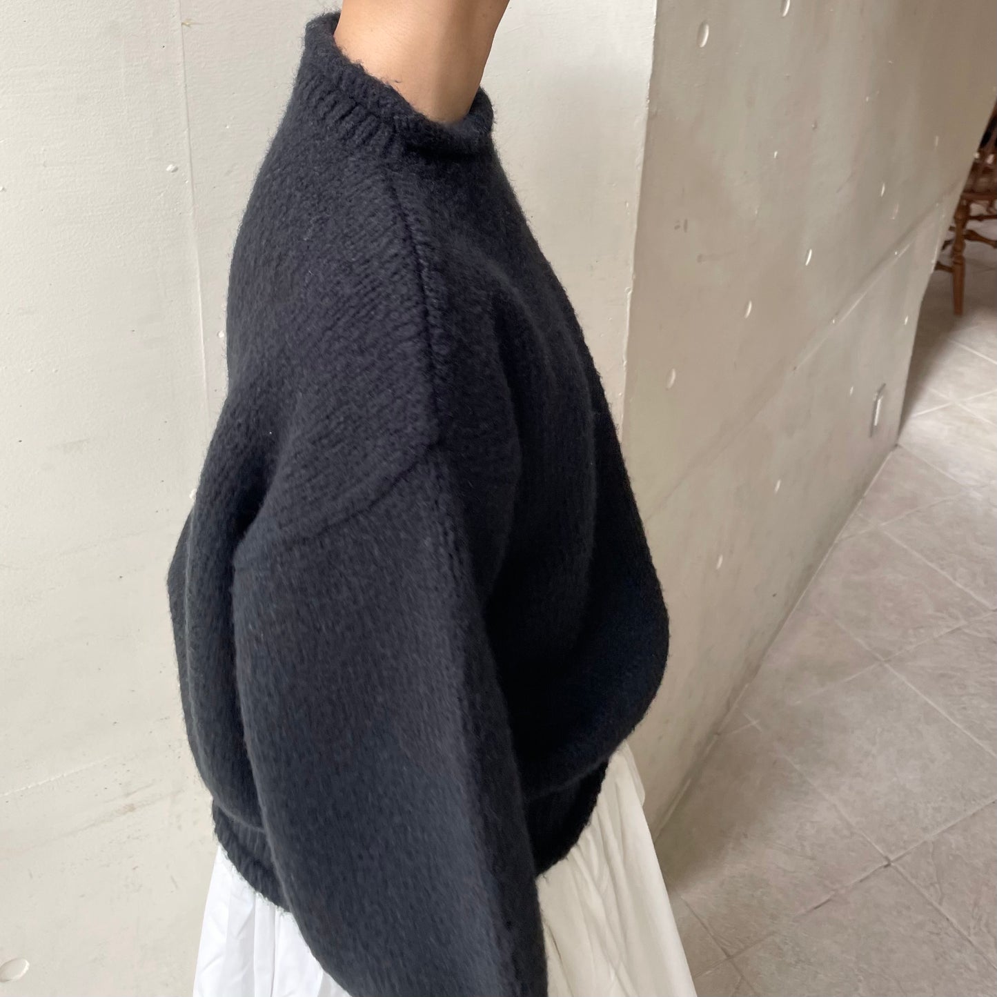 【10/17(金)21:00〜販売開始】lalagom ロールネックニット