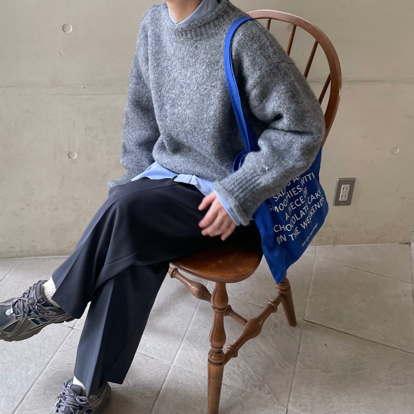 【10/17(金)21:00〜販売開始】lalagom ロールネックニット