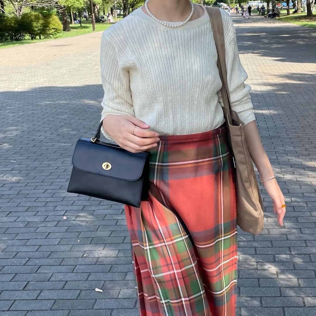 【10/31(金)21時〜プレオーダー開始】O'neil of Dublin キルトスカート ダブルベルト アンティークロイヤルスチュワート【別注】