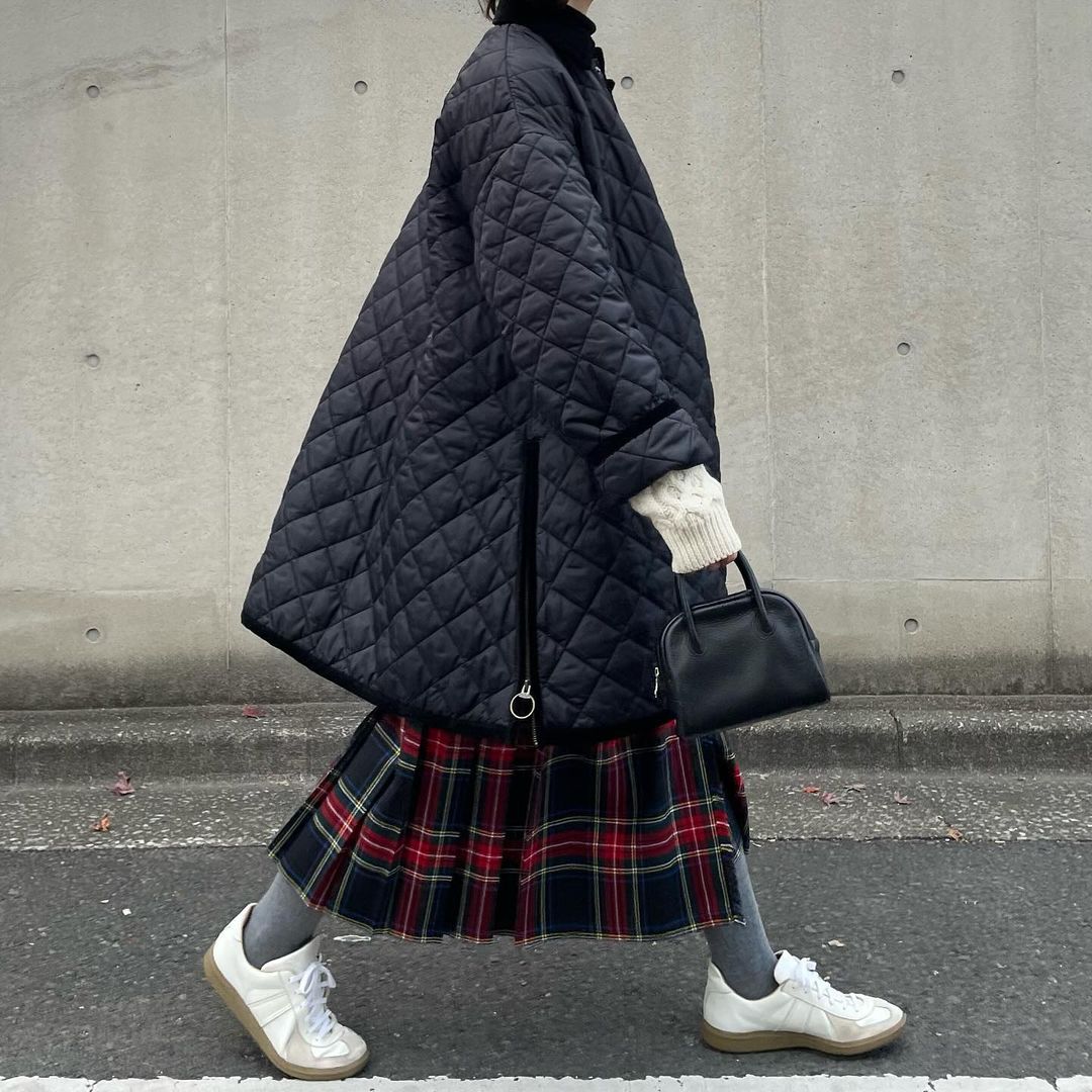 【10/31(金)21時〜プレオーダー開始】O'neil of Dublin キルトスカート ダブルベルト ブラックスチュワート