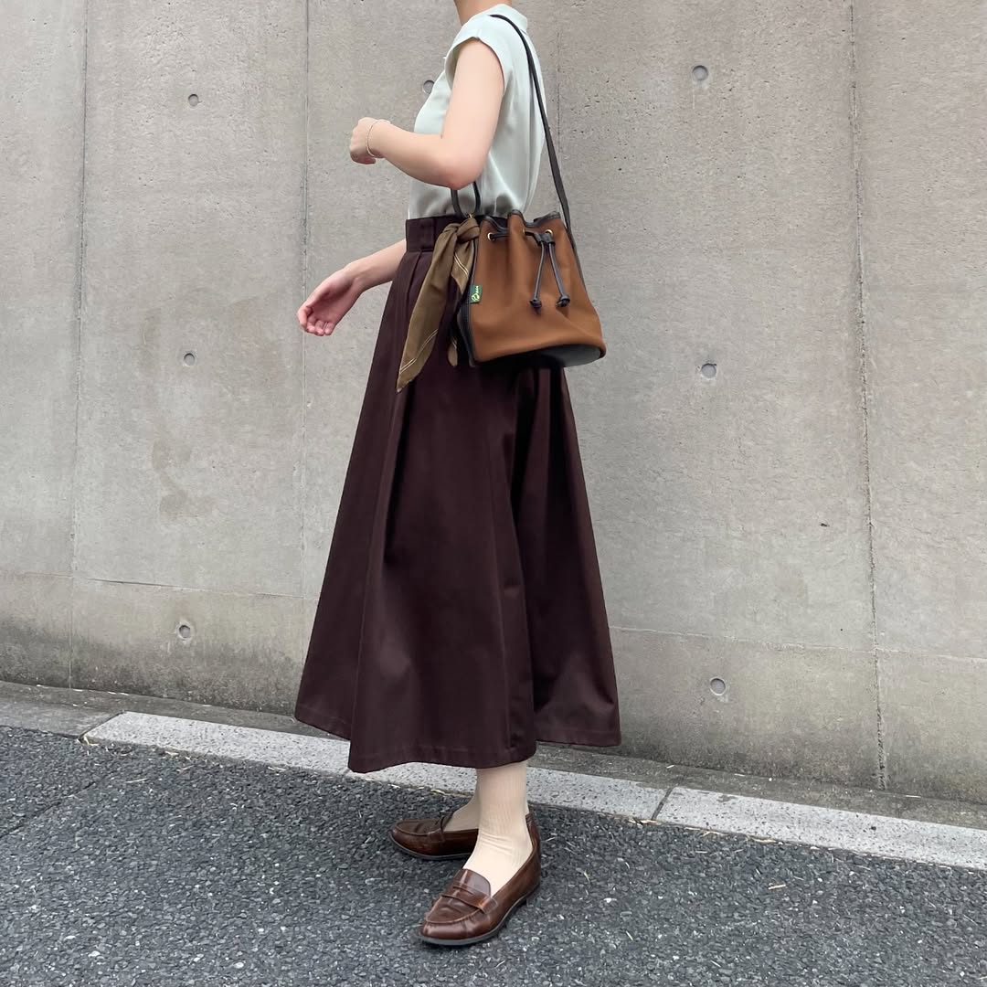 lalagom フレンチニットポロシャツ