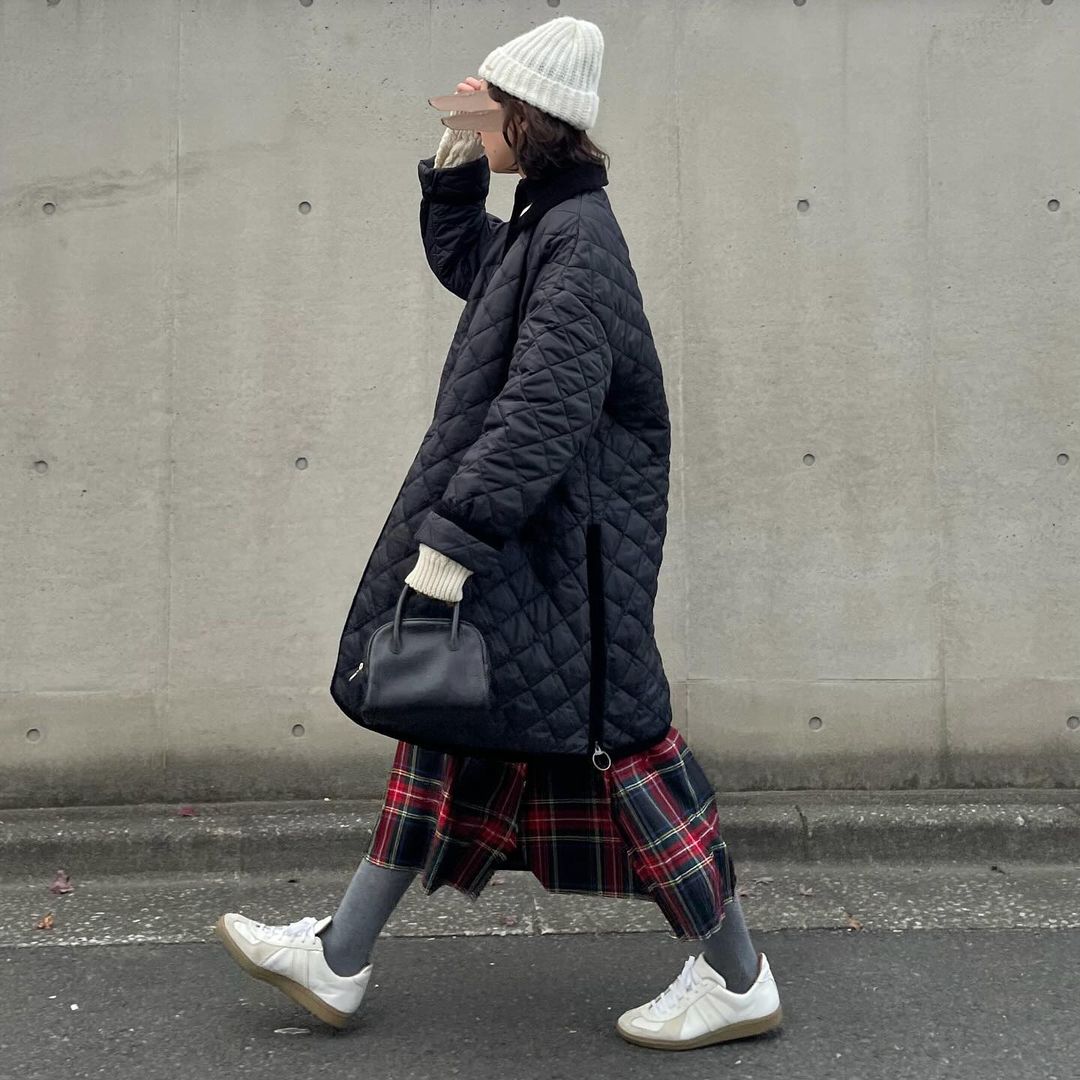 【10/31(金)21時〜プレオーダー開始】O'neil of Dublin キルトスカート ダブルベルト ブラックスチュワート