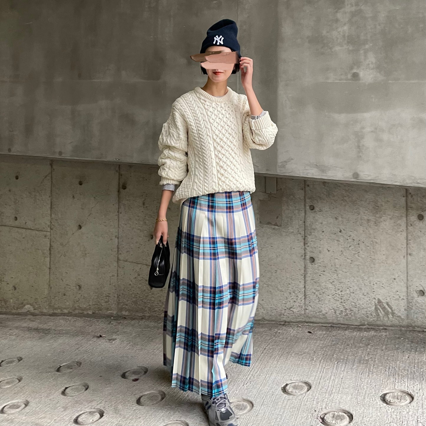 【10/31(金)21時〜プレオーダー開始】O'neil of Dublin  オールプリーツマキシ バリーナスラニー