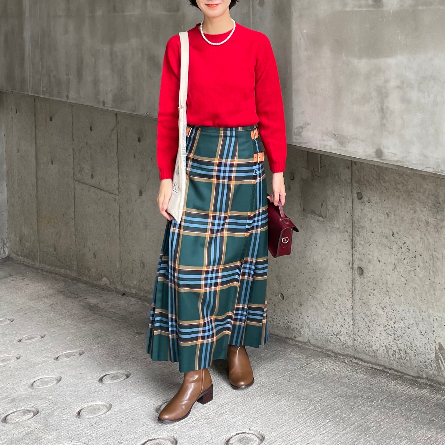 【10/31(金)21時〜プレオーダー開始】O'neil of Dublin キルトスカート ダブルベルト グライゲシア