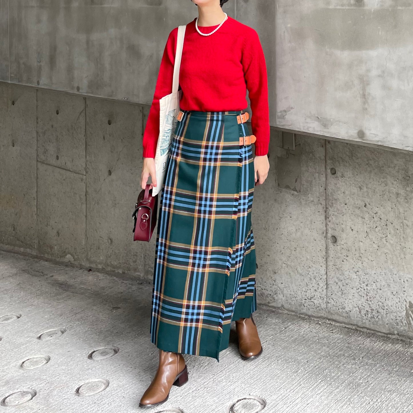 【10/31(金)21時〜プレオーダー開始】O'neil of Dublin キルトスカート ダブルベルト グライゲシア