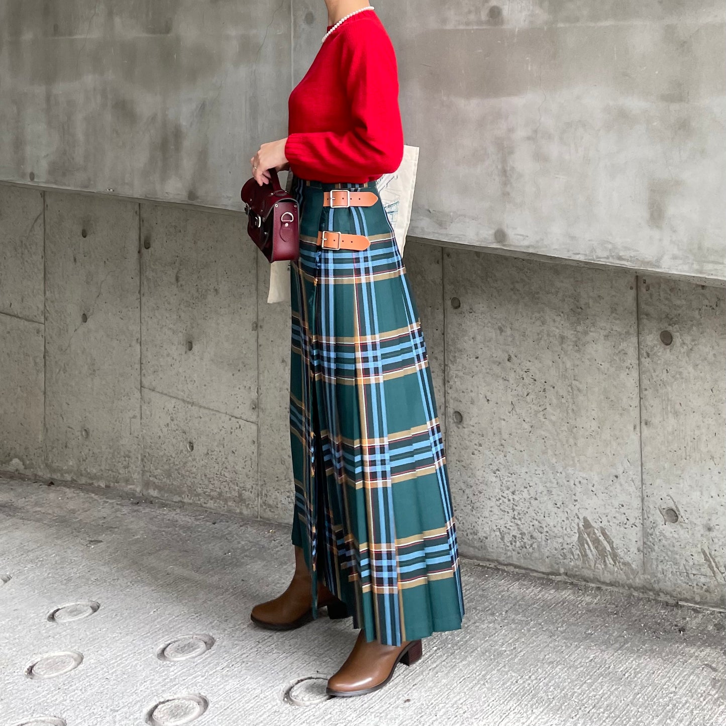 【10/31(金)21時〜プレオーダー開始】O'neil of Dublin キルトスカート ダブルベルト グライゲシア