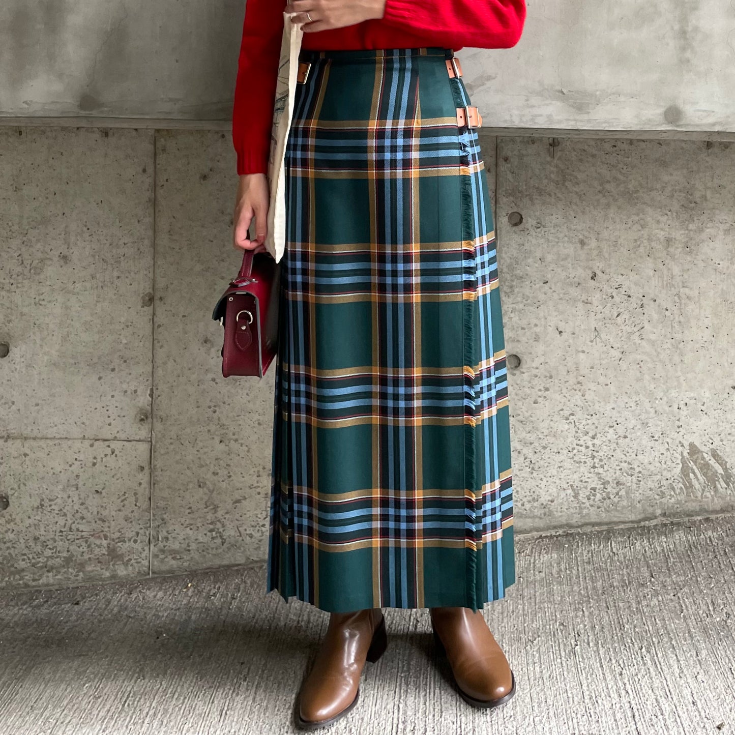 【10/31(金)21時〜プレオーダー開始】O'neil of Dublin キルトスカート ダブルベルト グライゲシア