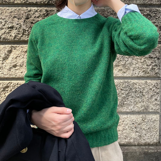 Harley of Scotland クルーネックセーター