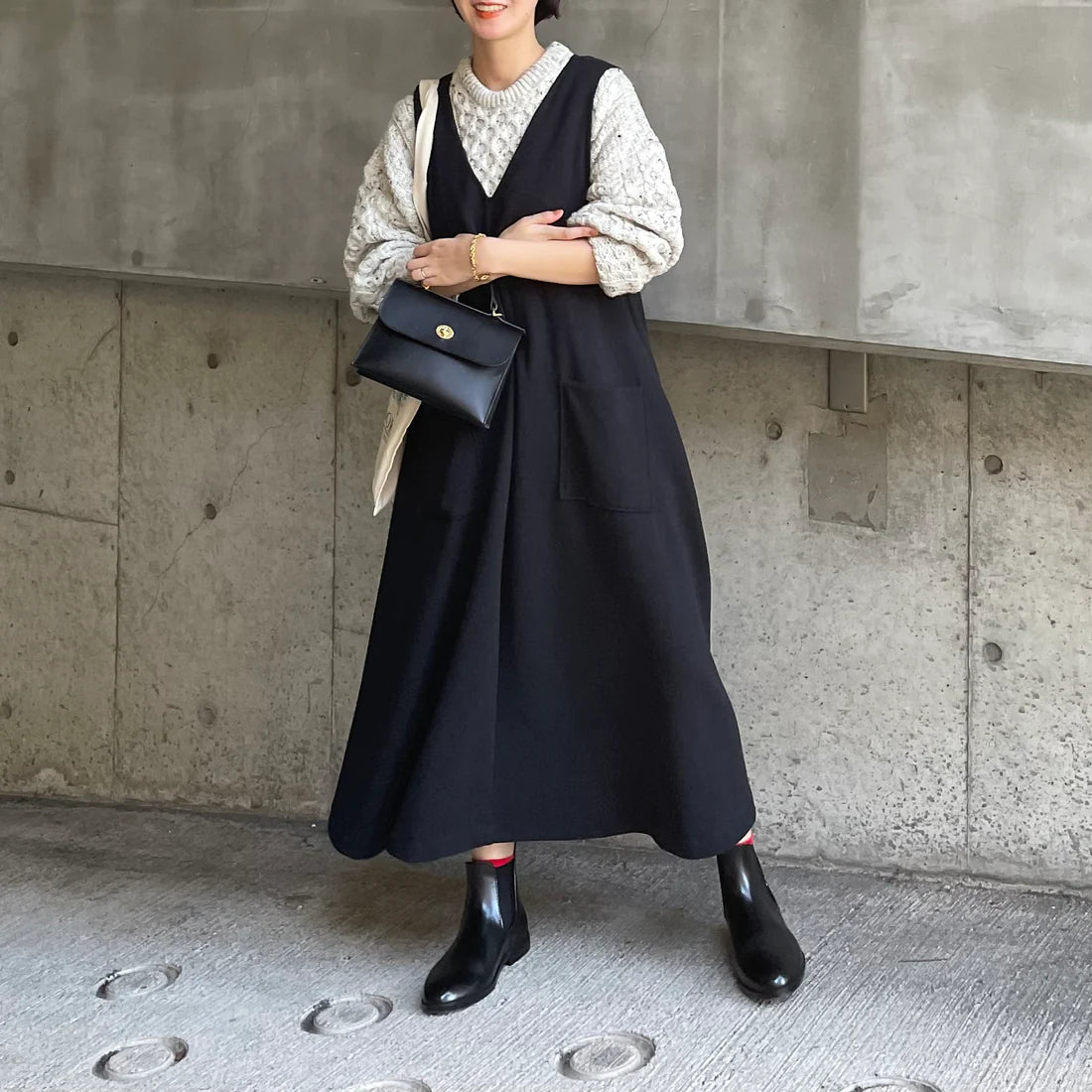 Aran Woollen Mills トラディショナル ローゲージニットセーター Aran Woollen Mills トラディショナル ローゲージニットセーター
