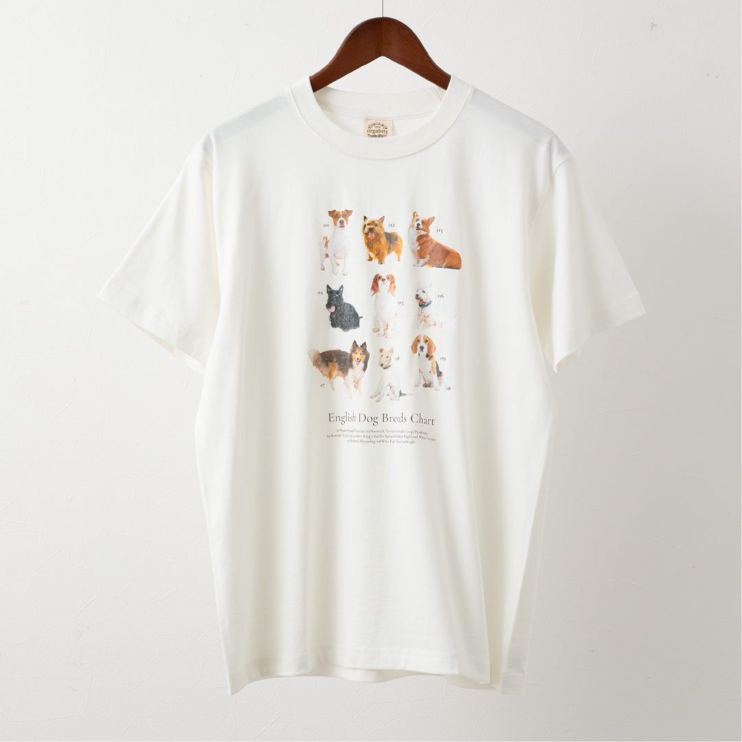 【sold out】lalagom ドッグプリントTシャツ