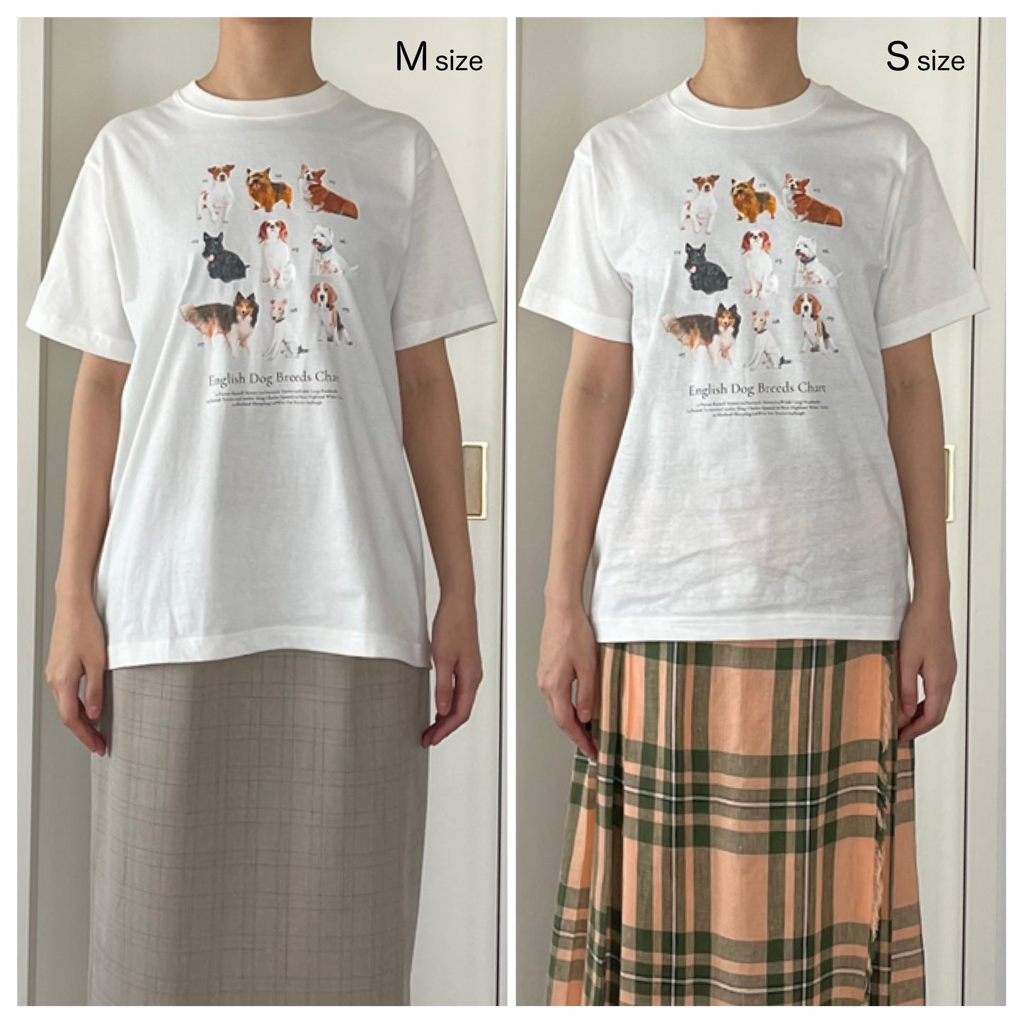 【sold out】lalagom ドッグプリントTシャツ