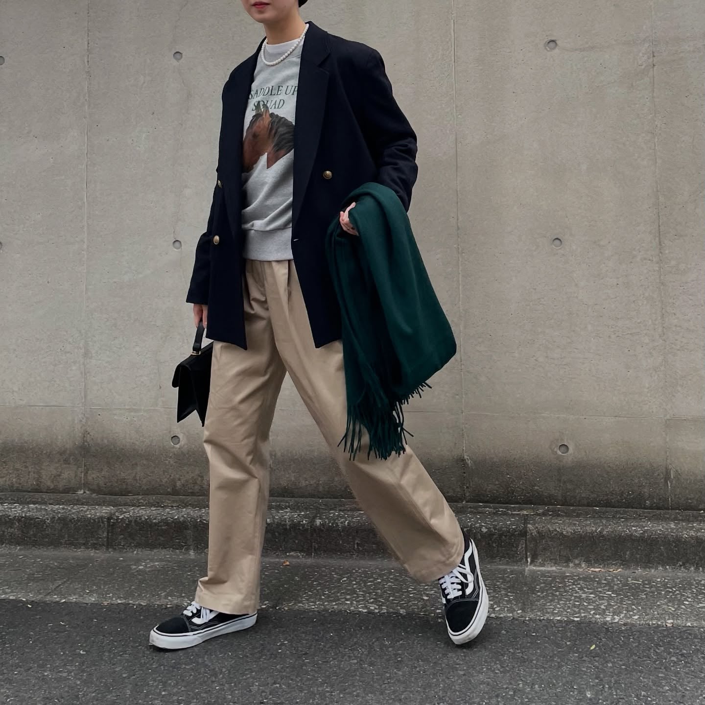 lalagom ホースプリントスウェット