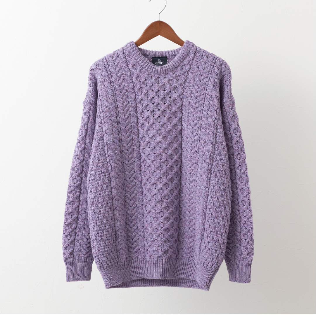 【プレオーダー】Aran Woollen Mills トラディショナル ローゲージニットセーター ユニセックス