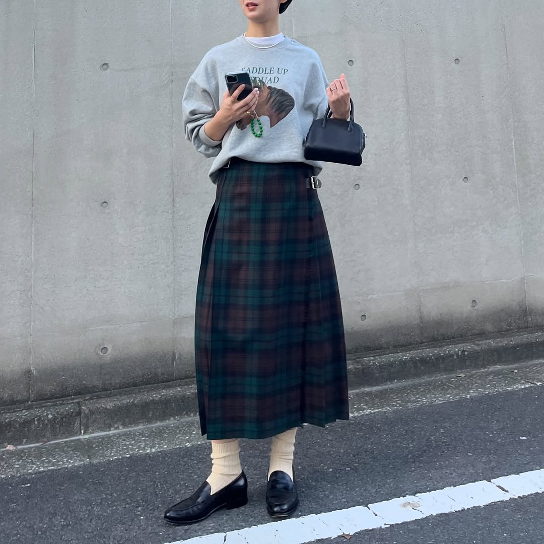 lalagom ホースプリントスウェット