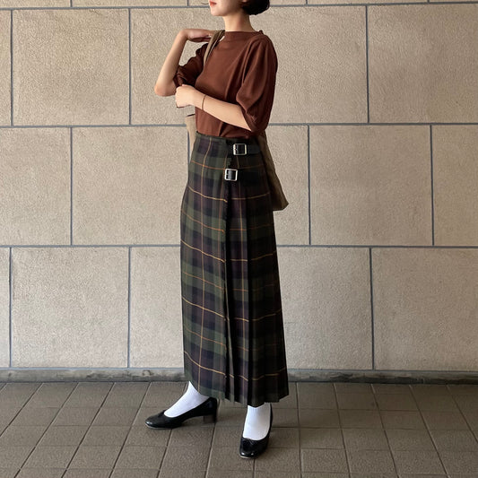 O'neil of Dublin キルトスカート ダブルベルトデリーカナン