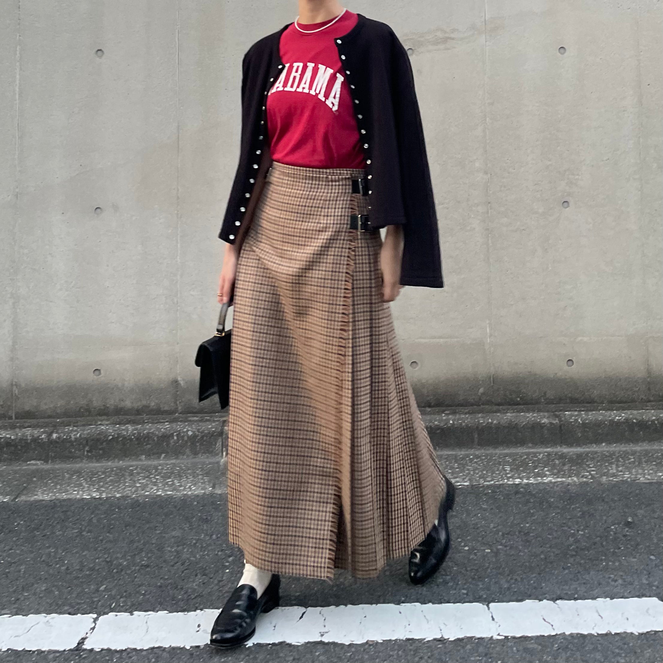 O'neil of Dublin キルトスカート ダブルベルト ガンクラブチェック