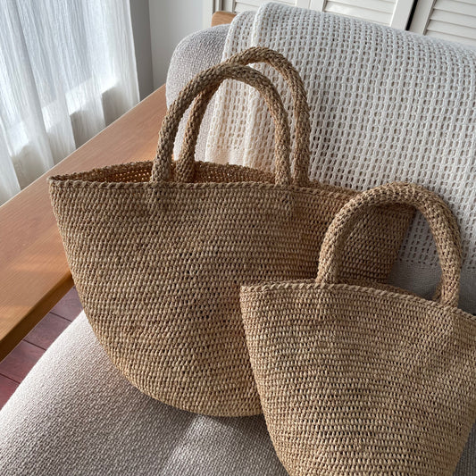 SANS ARCIDET ラフィアバッグ カピティマ Mサイズ