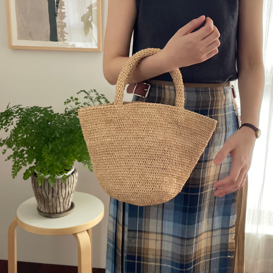 SANS ARCIDET ラフィアバッグ カピティマ Sサイズ