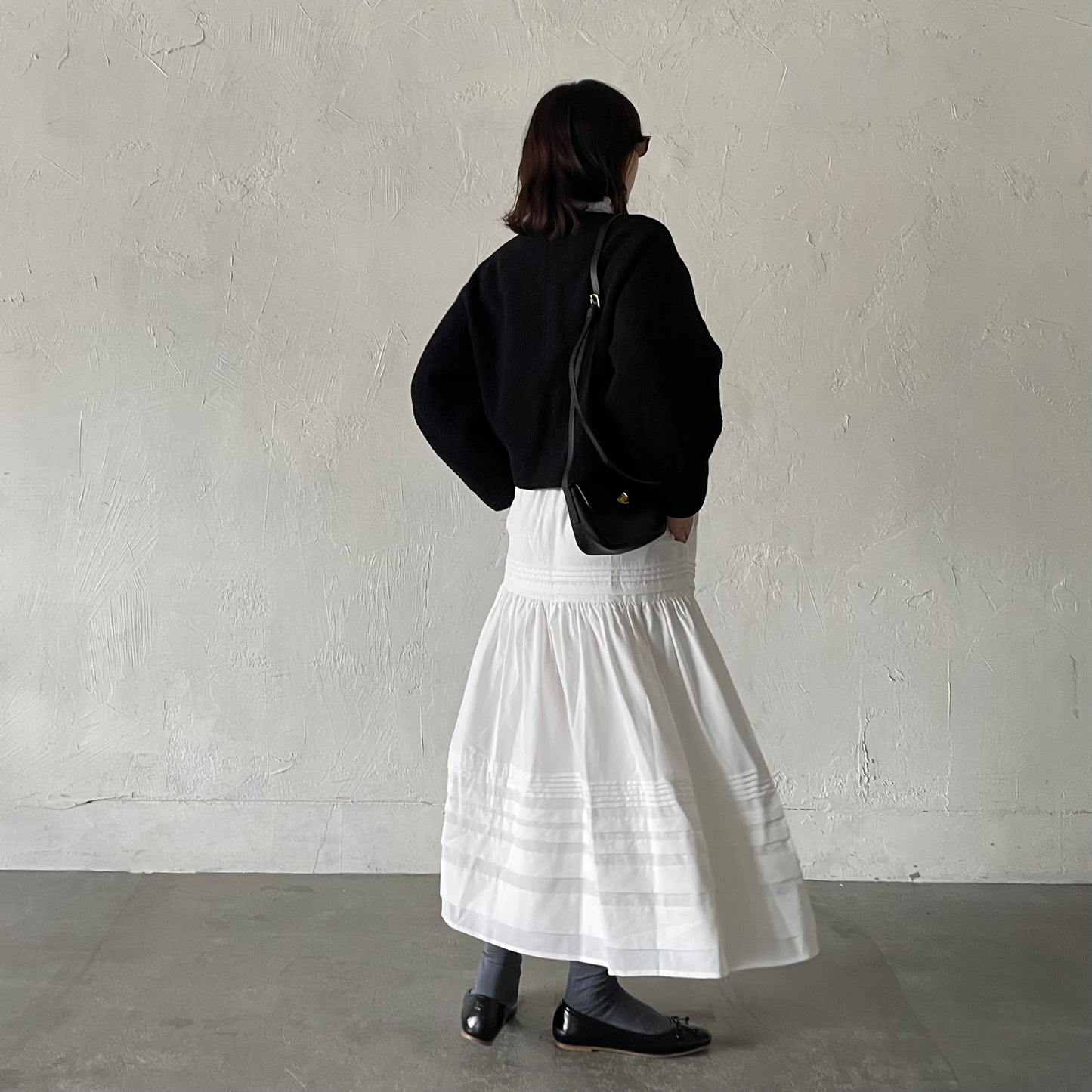 lalagom ショート丈ウールブルゾン