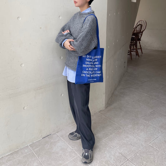 lalagom コットントートバッグ