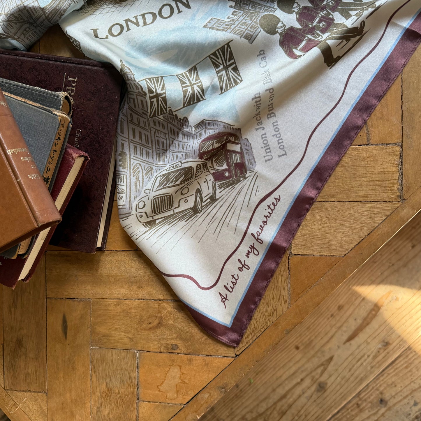 lalagom オリジナルスカーフ LONDON