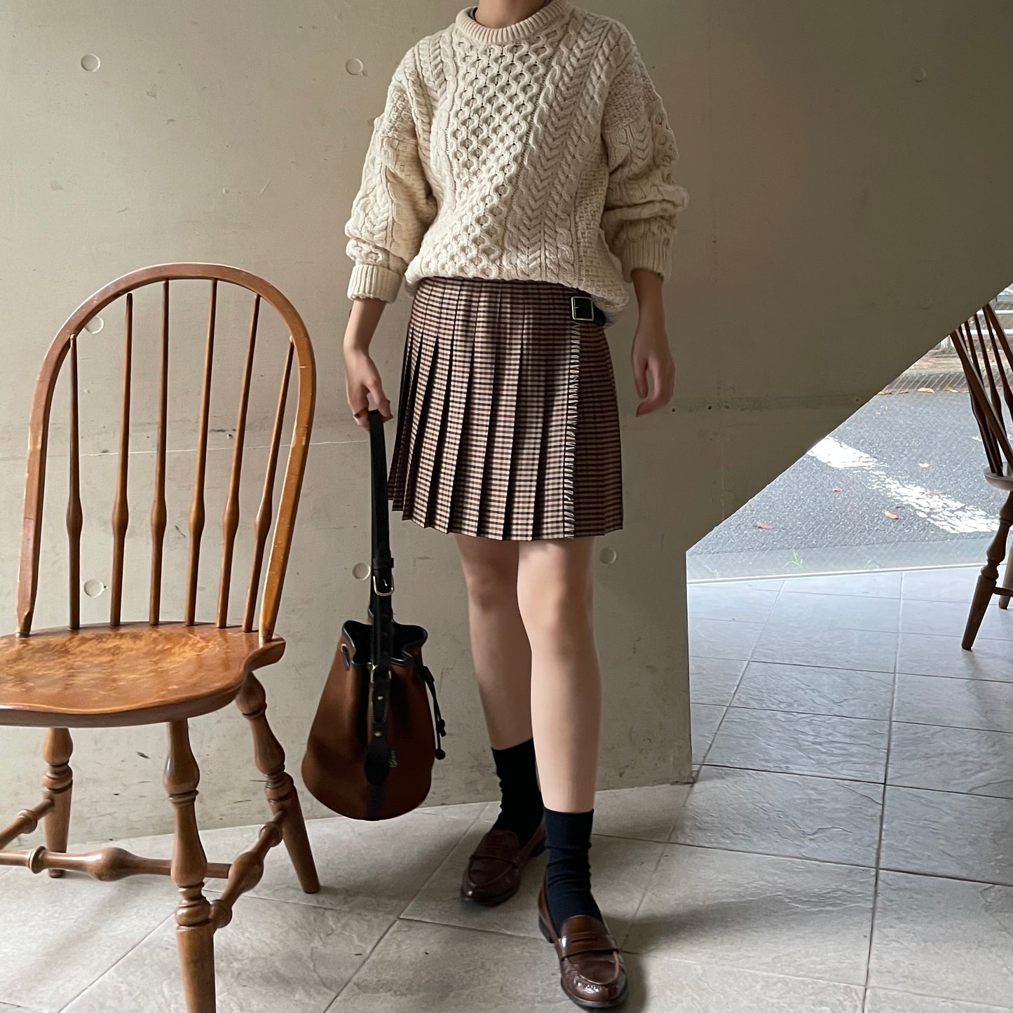 【プレオーダー】Aran Woollen Mills トラディショナル ローゲージニットセーター ユニセックス