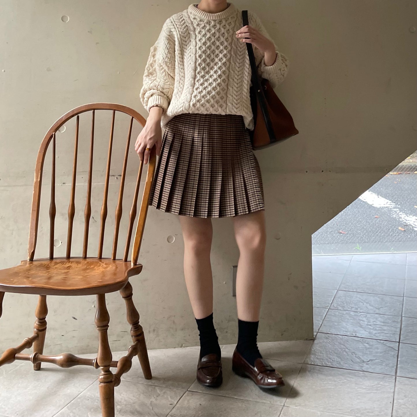 【プレオーダー】Aran Woollen Mills トラディショナル ローゲージニットセーター ユニセックス