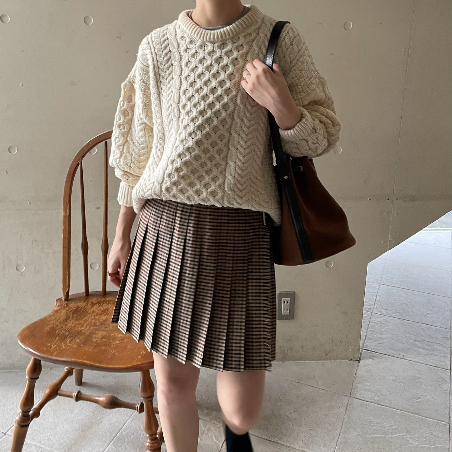 【プレオーダー】Aran Woollen Mills トラディショナル ローゲージニットセーター ユニセックス